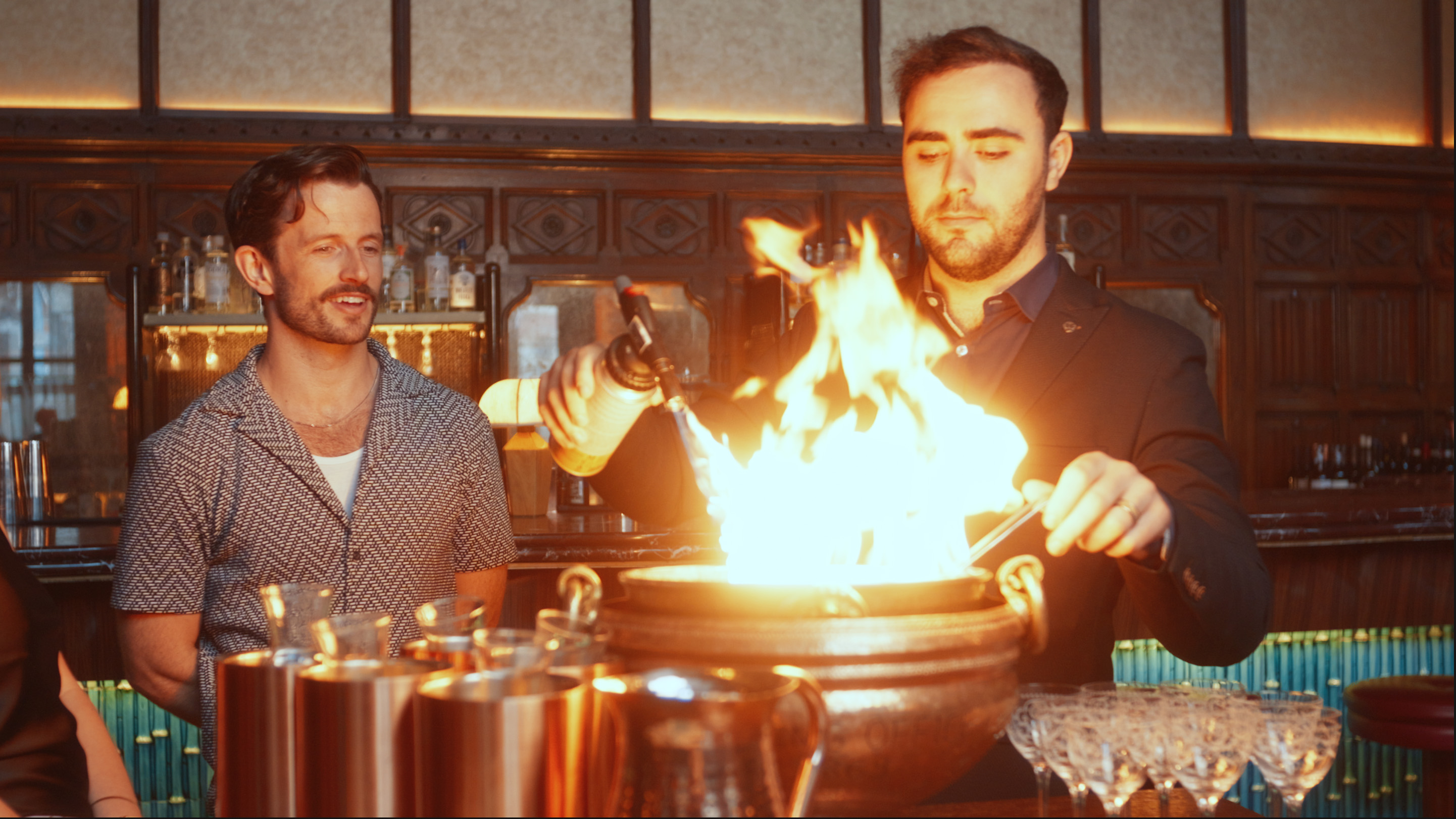 Punch Ritual at St. Pancras London